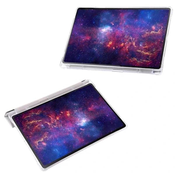 For Samsung Galaxy Tab S9 S10 FE S7 S8 Plus S9 FE S7 FE S9+ S8+ A9 Plus Lite 8.7 S6 Lite S10 FE Plus 13.1 Stativ Smart Ca