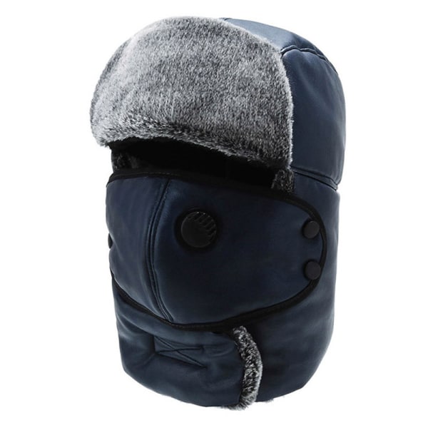 Unisex Vinterøreflapper, Trooper, Trapper, Bomberhatt, Holder Varmt