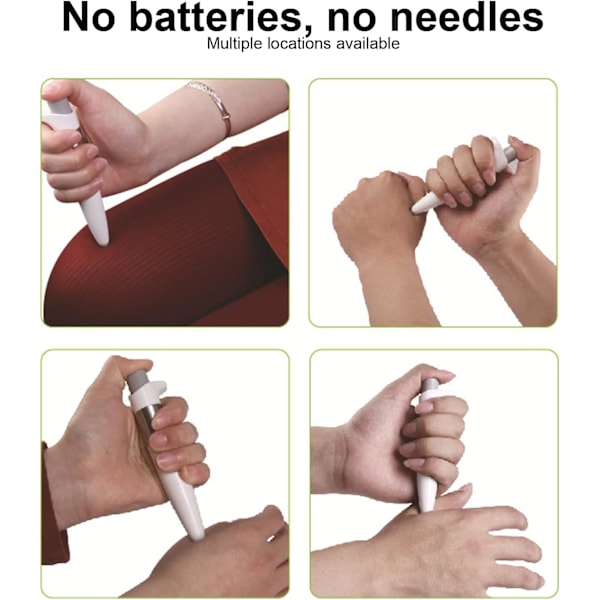 Elektrisk akupunkturpenna, massagebehandling, akupunkturpenna kropp m