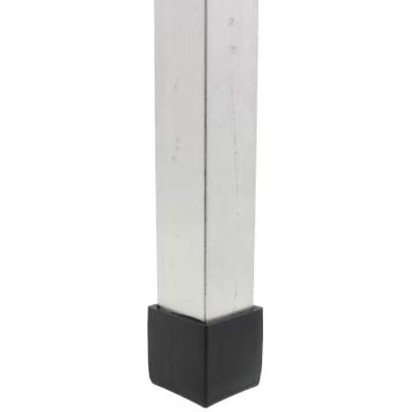 Firkantede Gummiendekapsler - 40mm - til Stole, Borde, Møbelben