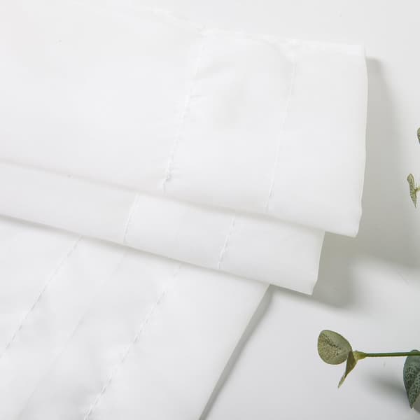 Dörrgardinpanel Elegant Solid Sheer Gardin 54\"x72\" Voile Drap