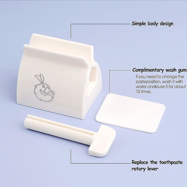 2 st Tootaste Squeezer, Tootaste H Amp; , Tootaste Dispenser DXGHC