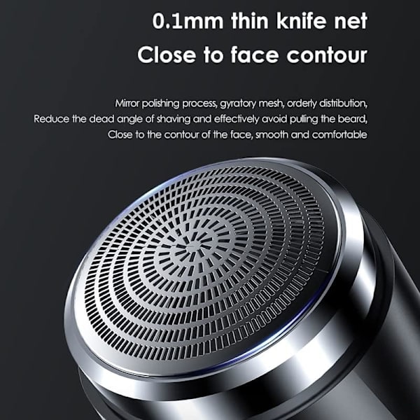 USB Mini Barbermaskine, Bærbar Mini Elektrisk Barbermaskine, USB Genopladelig DXGHC