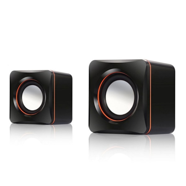 USB bærbar højttaler computerhøjttaler lydsubwoofer mini sma