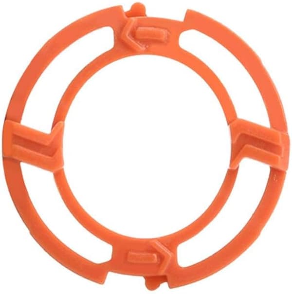 Pakke med 15 Orange Blade Retainer Ring Holder til