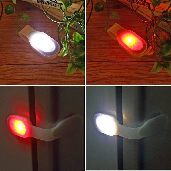 Sjukvårdsnattlampa 3 lägen Magnetisk USB Laddningsbar Klämma