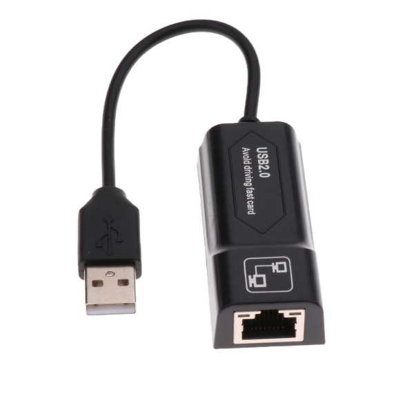 Gratis enhet externt nätverkskort USB2.0 USB till RJ45 nätverksport