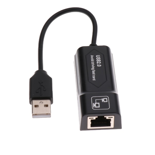 Gratis kørsel ekstern netværkskort USB2.0 USB til RJ45 netværksport