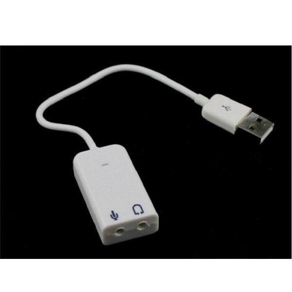 Laptop USB-kabel 7.1 Externt Ljudkort Frittstående Datorbord