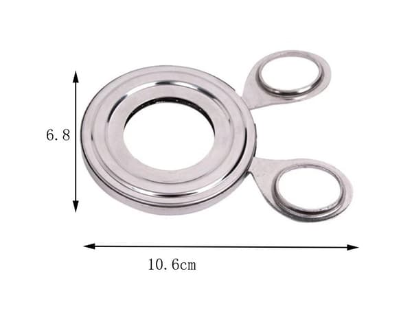Æg Cutter Silver Shell 6,8 x 0,50 x 10,6 cm