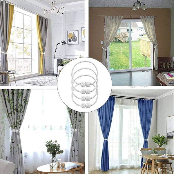 4 kpl Verhotarrat, Magneettiset Verhotarrat, Magneettiset Verhot