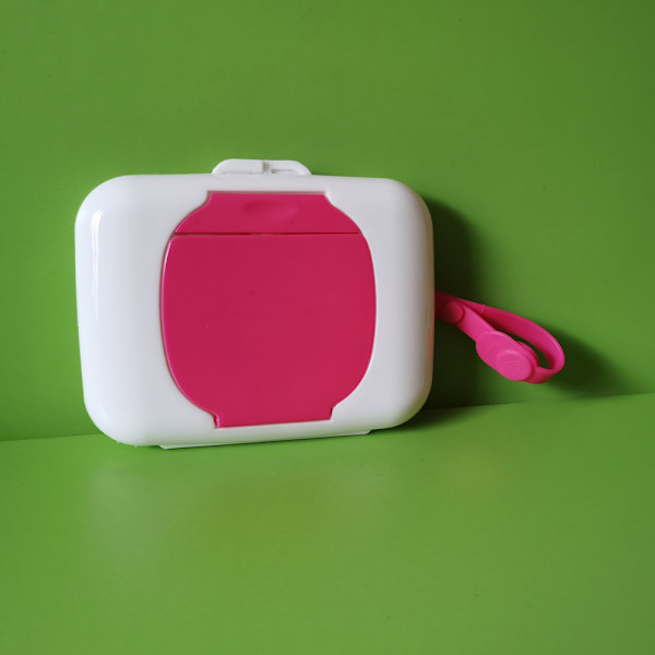 Rektangulær vevboks Vevboks for hjemmet og bilen (Rosa)