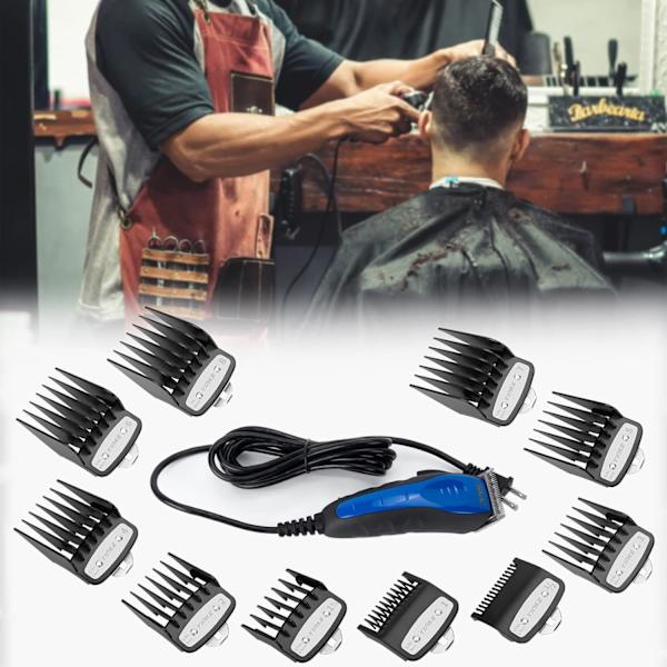 Kammer for Wahl hårklipper, metallklips, 10 klippelengder
