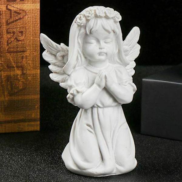 Englestatue Kunstdekorerende Beende Engel Resin (jente)