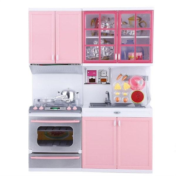 Kitchen Playing House, Kitchen Play Toys,Mini Kitchen Pretend Role Play Toy Set Funny Kitchenware Playing House Gifts fo