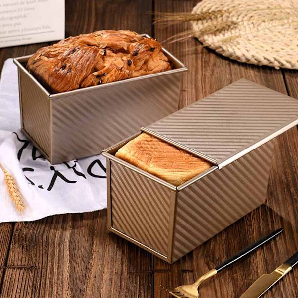 （Golden）450g Dej Toast Brød Bageform Kage Brød Bageform