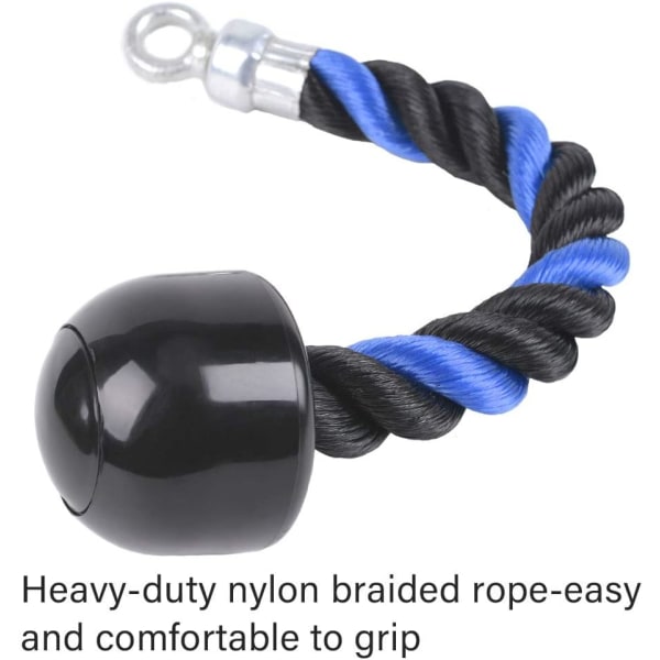 Sports Triceps Rope Triceps Styrketræning Nylon Non-Slip Hånd