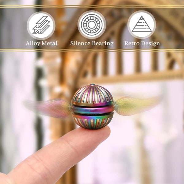 Lommelegetøj Fidget Toy Spinners Legering Finger Håndspinner Skrivebord Ga