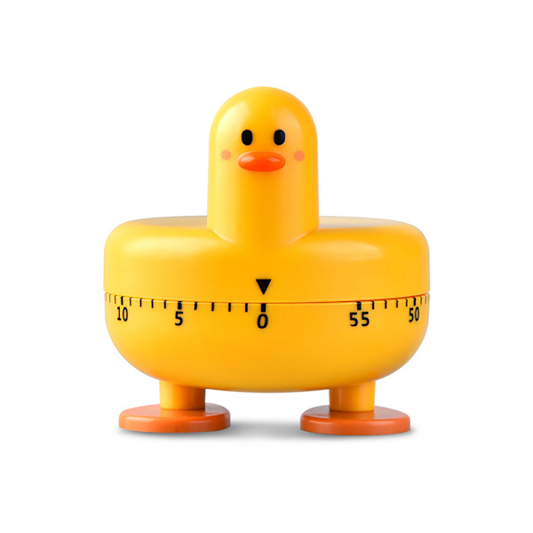 （Gul）Køkken Timer, Mekanisk Timer Børnetimer, Kreativ