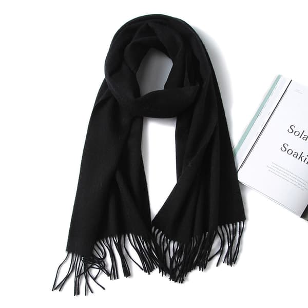 Vintervarm skjerf sjal wrap for kvinner og menn lang stor myk S