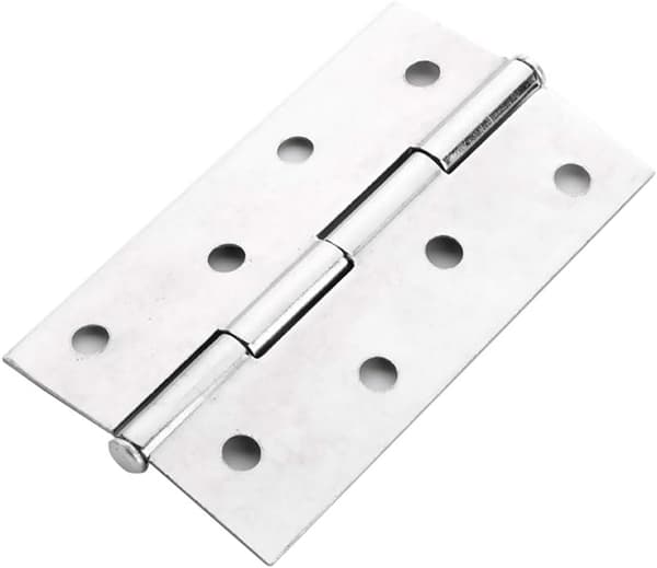 10 stk Rustfritt Stål Hjemmøbler Hardware Dørhengsel Lang 88mm