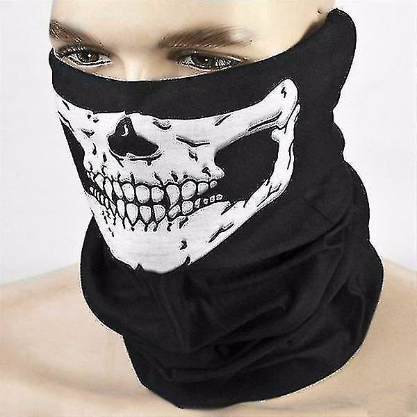 Skräck Dödskalle Käkmask Skeleton Ghost Handskar Set Show Party Dr DXGHC