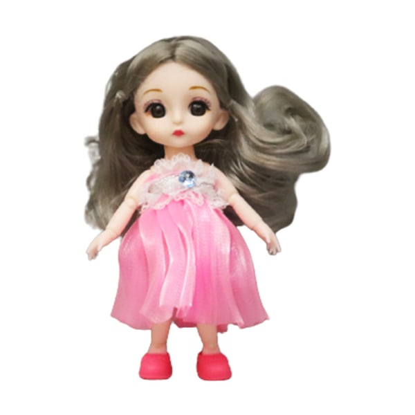 8-delad 17cm BJD-docka Flickdocka Barndocka Multiled Ledd