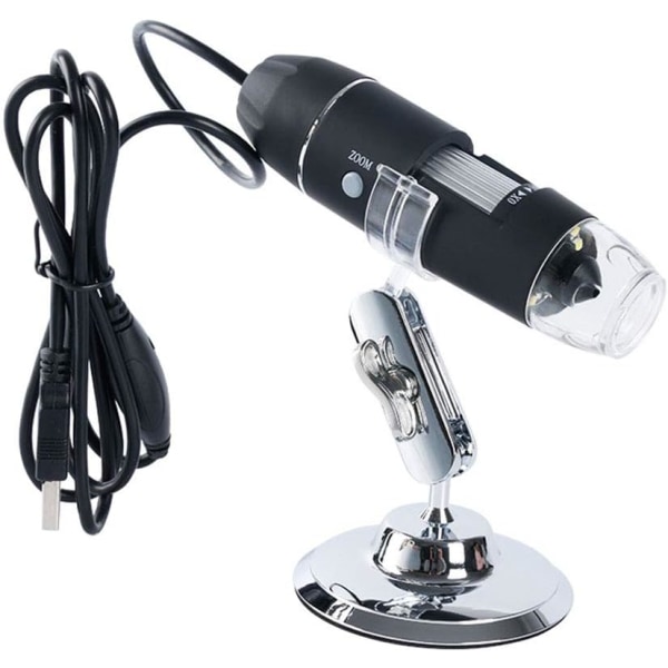 1600X digitalt mikroskop, mini elektronisk bærbart USB-mikroskop