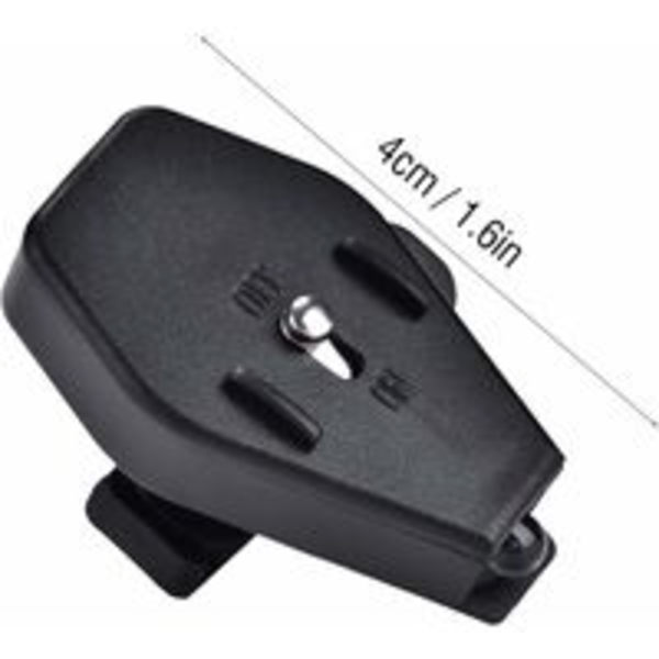 2 st Universella Flexibla Super Ljusa LED-klämmor Mini Boklampa