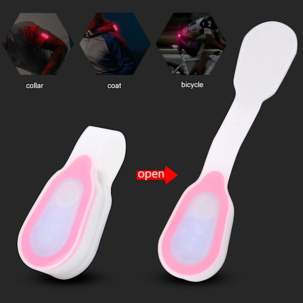 Löparlampa för löpare, vattentät utomhus bärbar LED Mini Ni