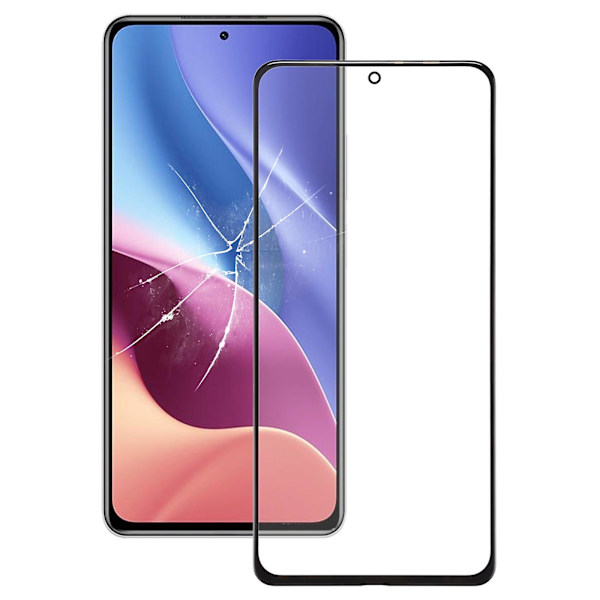 Framskärm yttre glasobjektiv för Xiaomi Redmi K40 DXGHC