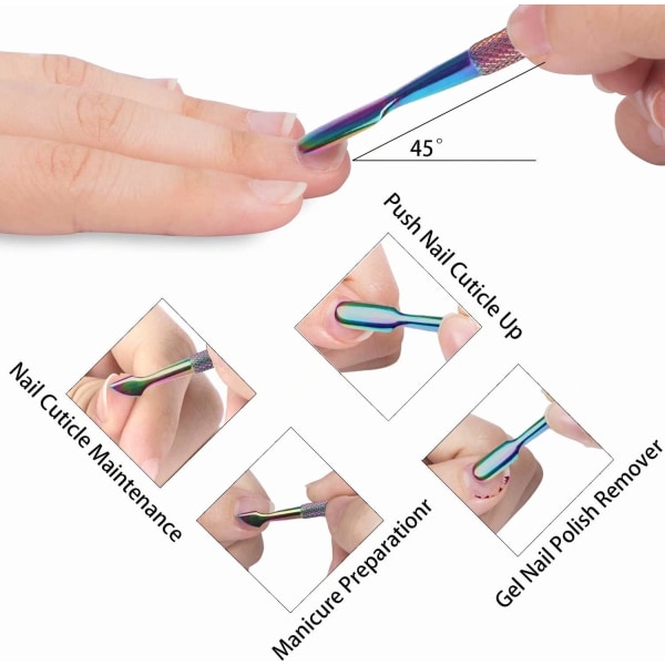 Nagelbandstrimmer med nagelbandsskjutare - Nagelbandstrimmer - Nagelband T