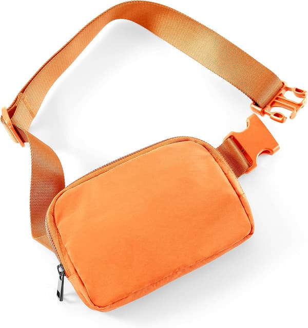 Unisex Mini Belteveske med Justerbar Stropp Liten Midjepung
