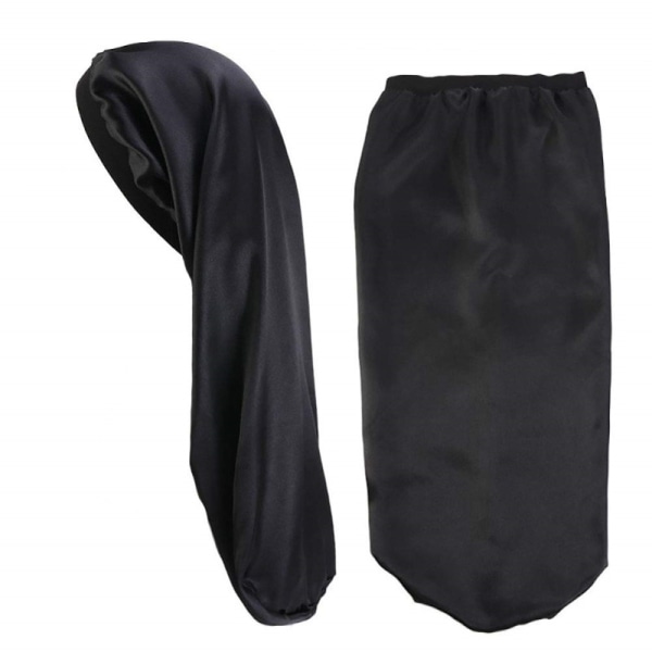 Hög Elasticitet Bredbrättad Bonnet, Långt Hårvårdshätta, Långärmad