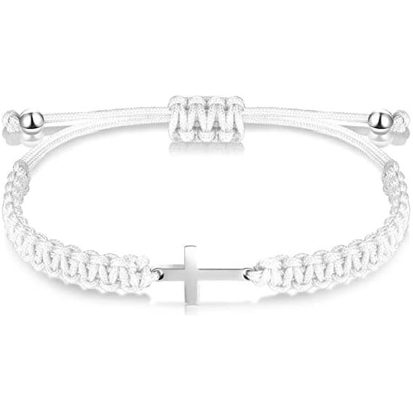 3-pack Silver Cross Flätad Länk Armband - Classics DXGHC