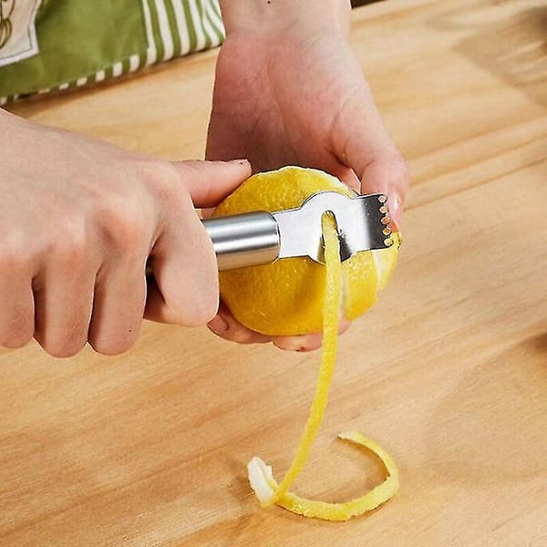 Rostfritt stål Rivjärn Citron Uersten-fruktskal, hemkök DXGHC