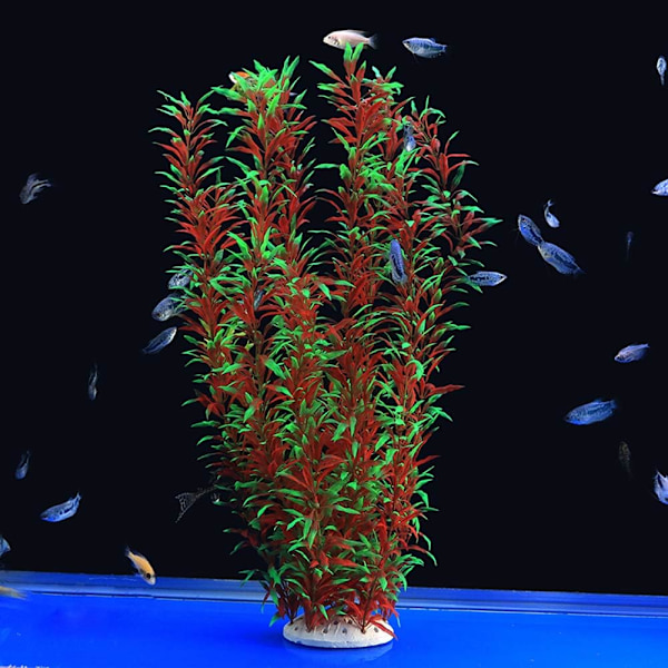 1 Stykke Stort Akvarium Planter Akvarium Simulering Akvarium Fisk T
