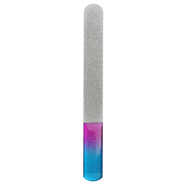 2-pack Emery Polerade Nagelfilar i Rostfritt Stål, Dubbelsidiga