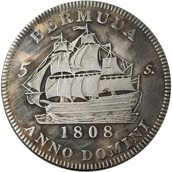 1808 Dollar Replica Coin - Antik Liberty Half Dollar Coin Flott
