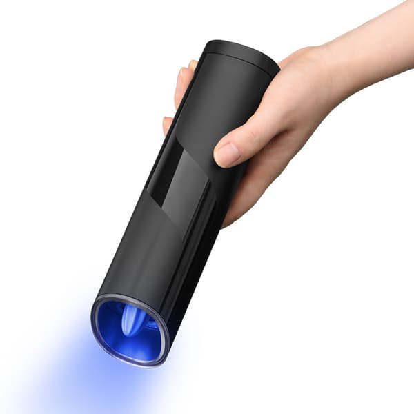 Mini Smart Salt & Pepper Grinder E med Gravity Induction för Gränsöverskridande Användning