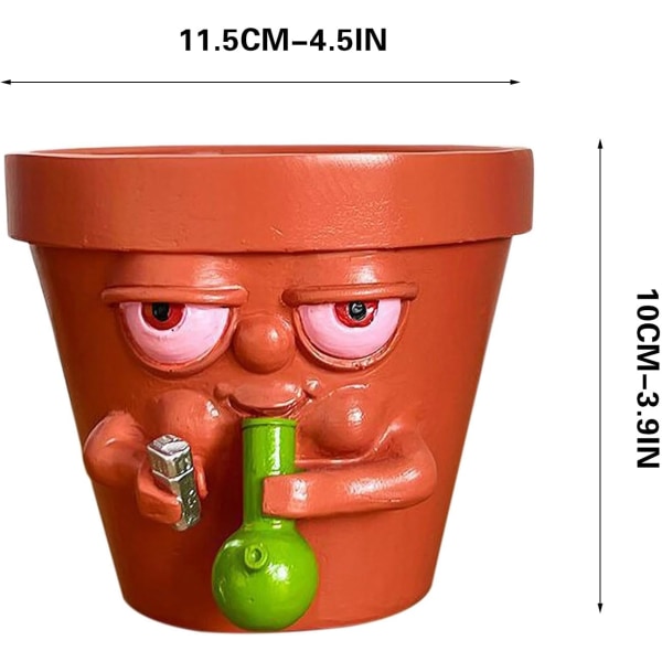 Funny Pot Planter For Succulents Houseplants,Funny Planter Po DXGHC