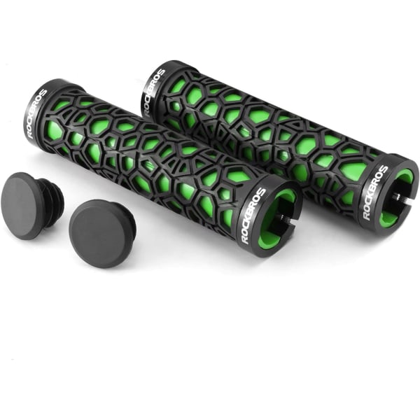 1 Par MTB Styregrep, Ergonomisk acex Sykkelgrep 2 Ender, Nei