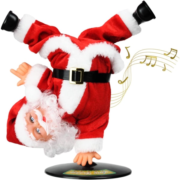 Dansande Tomte, Omvänd Rotations Tomtedocka Jul Leksaker