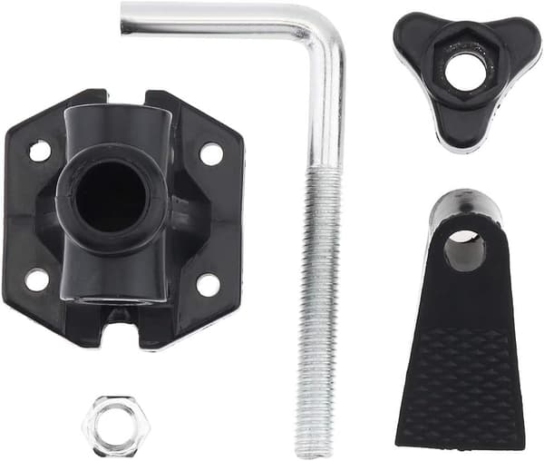 Universal skrivebordsstativklemme, erstatningslegering mikrofonstativ/bordlampe
