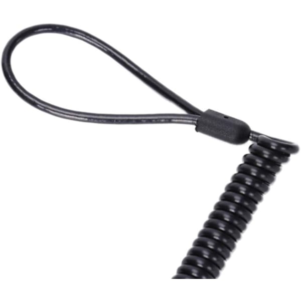 Utendørs Taktisk Fjær Lanyard Retraherbar Elastisk Anti-Tapt Hånd
