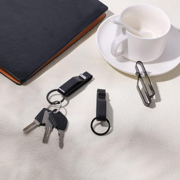 4 st Tactical Nyckelringar och 8 st Stålnyckelringar Tactical Stealth