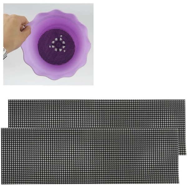 Dewenwils Blomsterpot Hul Mesh Pad, Kreativ Blomsterpot Fond G DXGHC