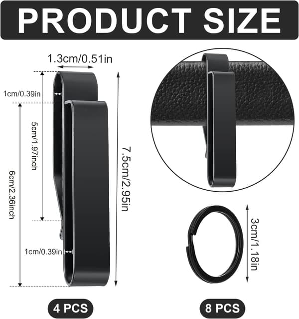 4 st Tactical Nyckelringar och 8 st Stålnyckelringar Tactical Stealth