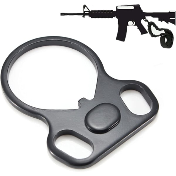 Rifle Sling Jægerspænde, Sling Adapter, Dobbelt Spænde Endeplade