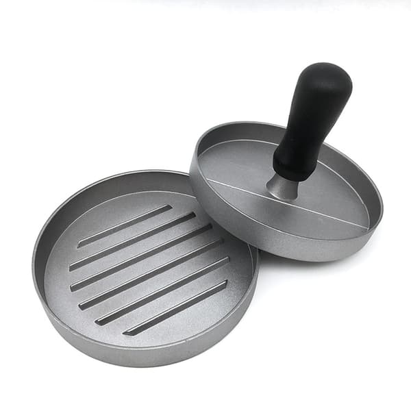 Manuel non-stick belægning hamburgerpresse Patty Press Hamburger mo